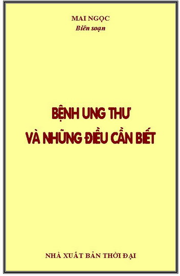 Bệnh ung thư và những điều cần biết