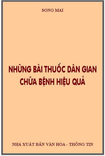 Những bài thuốc dân gian chữa bệnh hiệu quả
