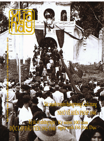 Xưa & nay số 462 (tháng 8.2015)